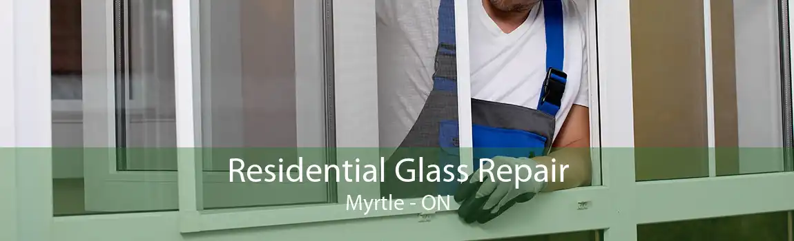 Residential Glass Repair Myrtle - ON