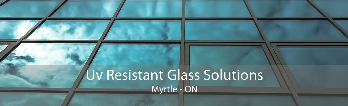 Uv Resistant Glass Solutions Myrtle - ON